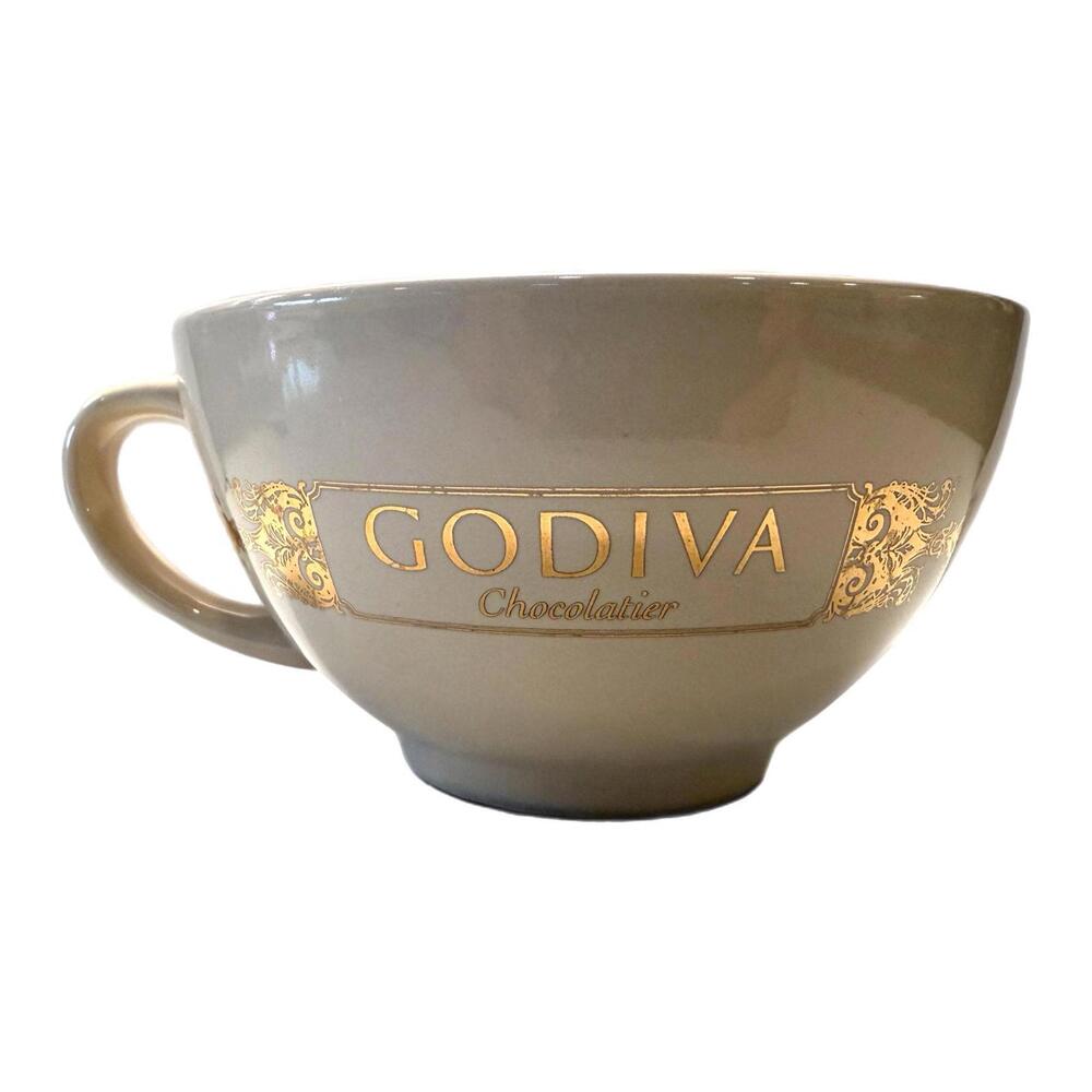 Godiva Chocolatier Coffee / Hot Chocolate Ceramic Mug Logo – Advertising